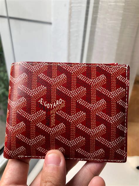 goyard men's accessories|goyard men's wallet price.